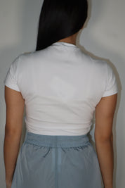 T SHIRT CROP DRAPPEGGIO