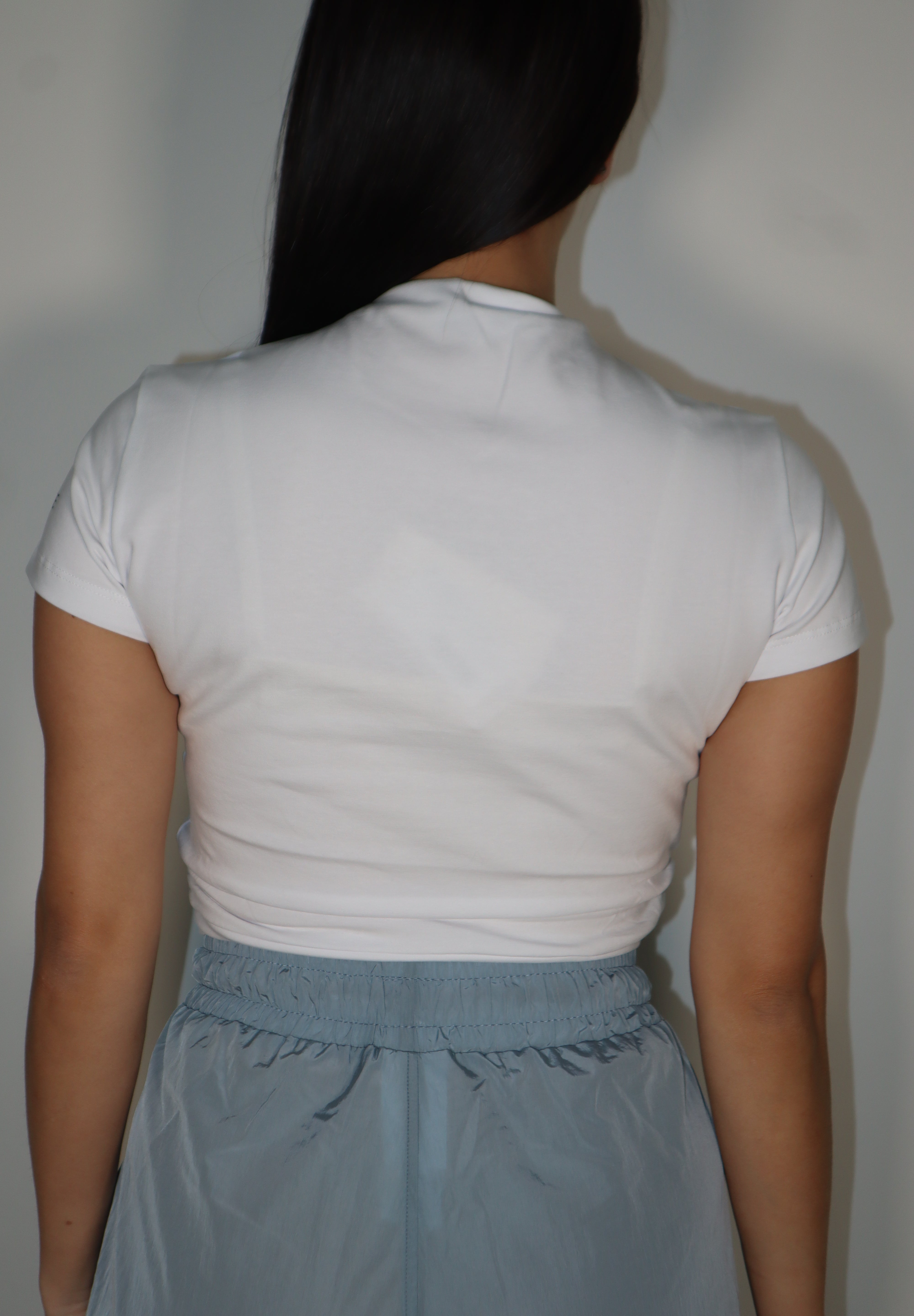 T SHIRT CROP DRAPPEGGIO