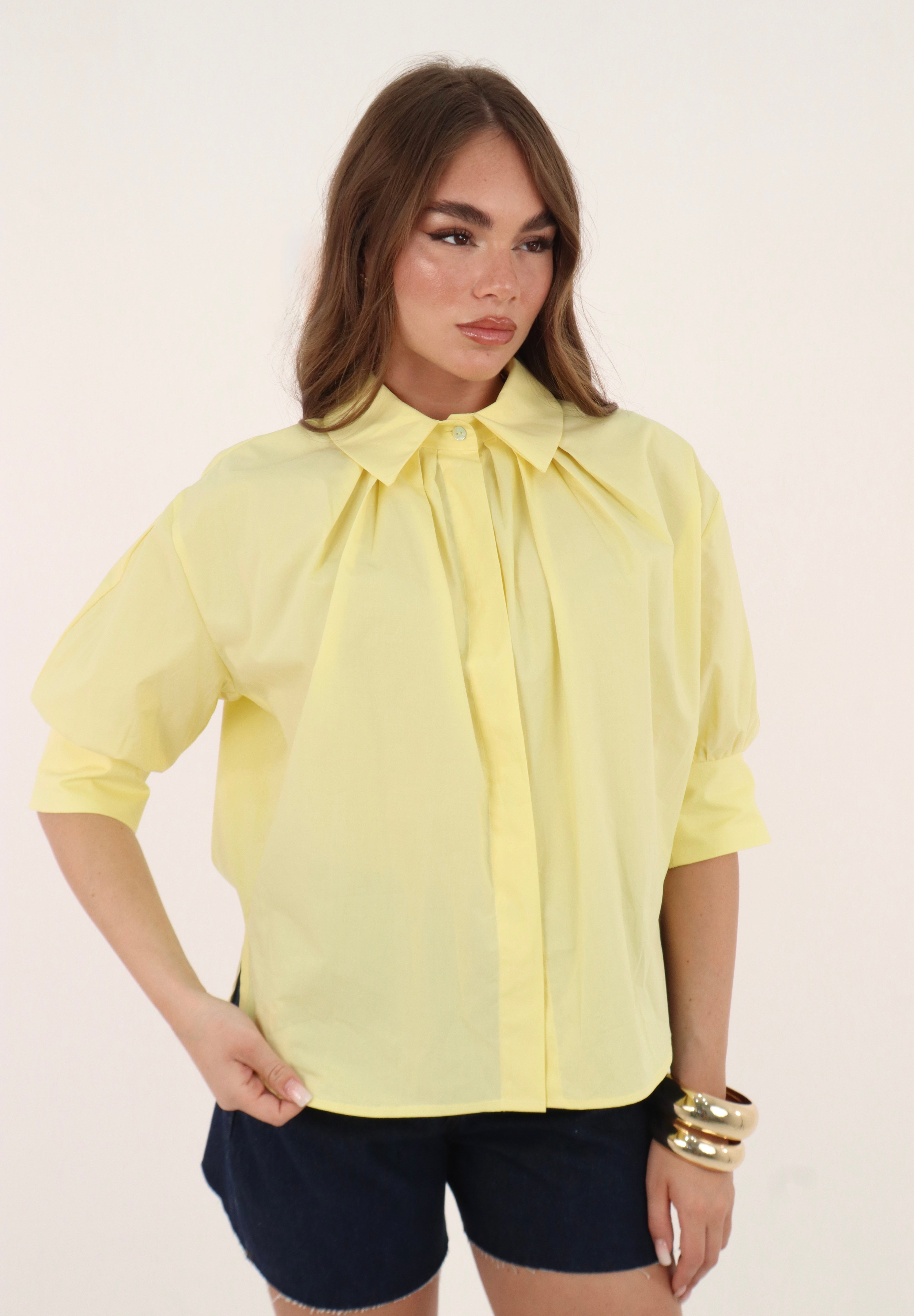 CAMICIA BONTON YELLOW