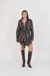 ABITO TARTAN MORO/BLU