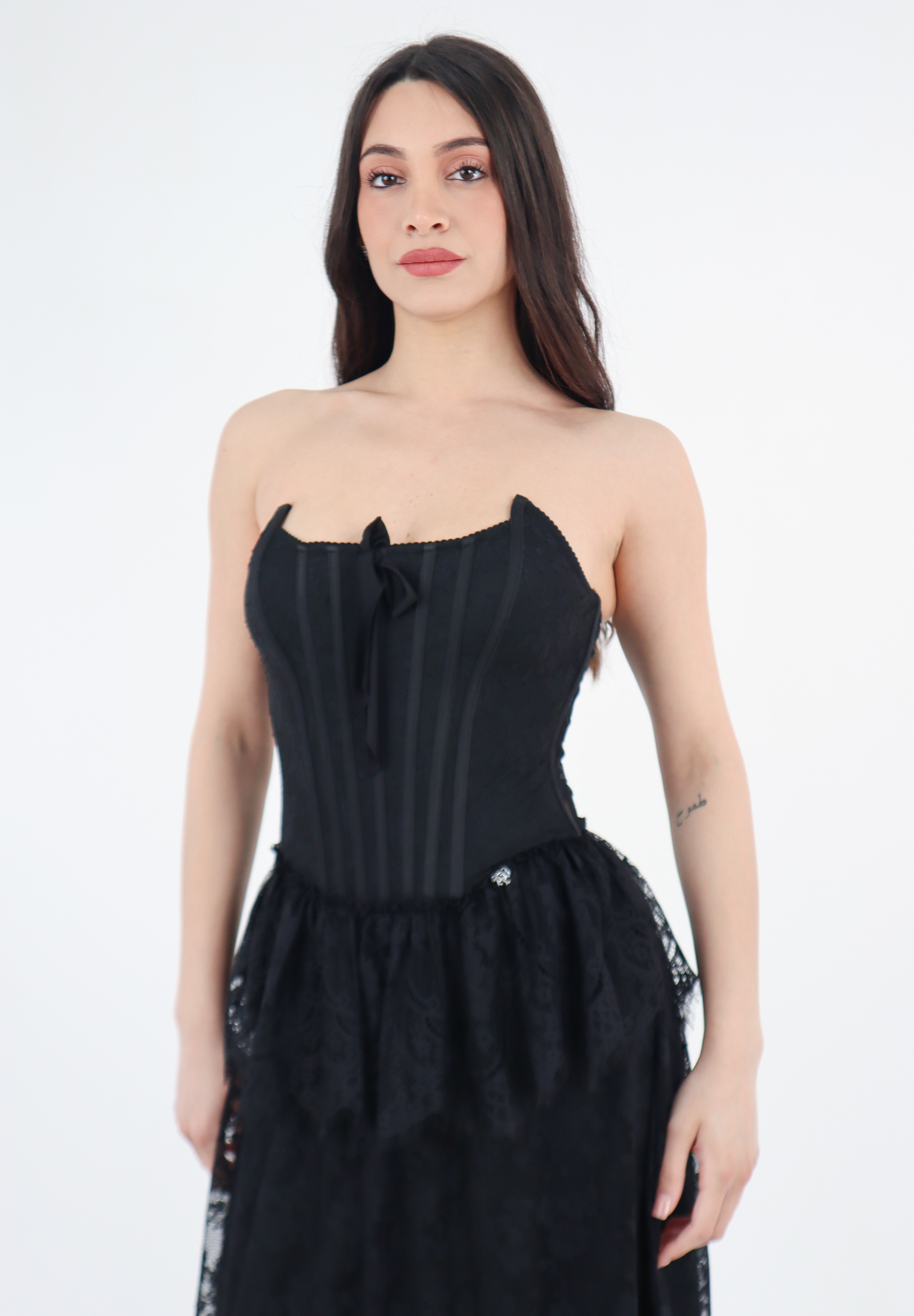 BUSTIER ERA NERO