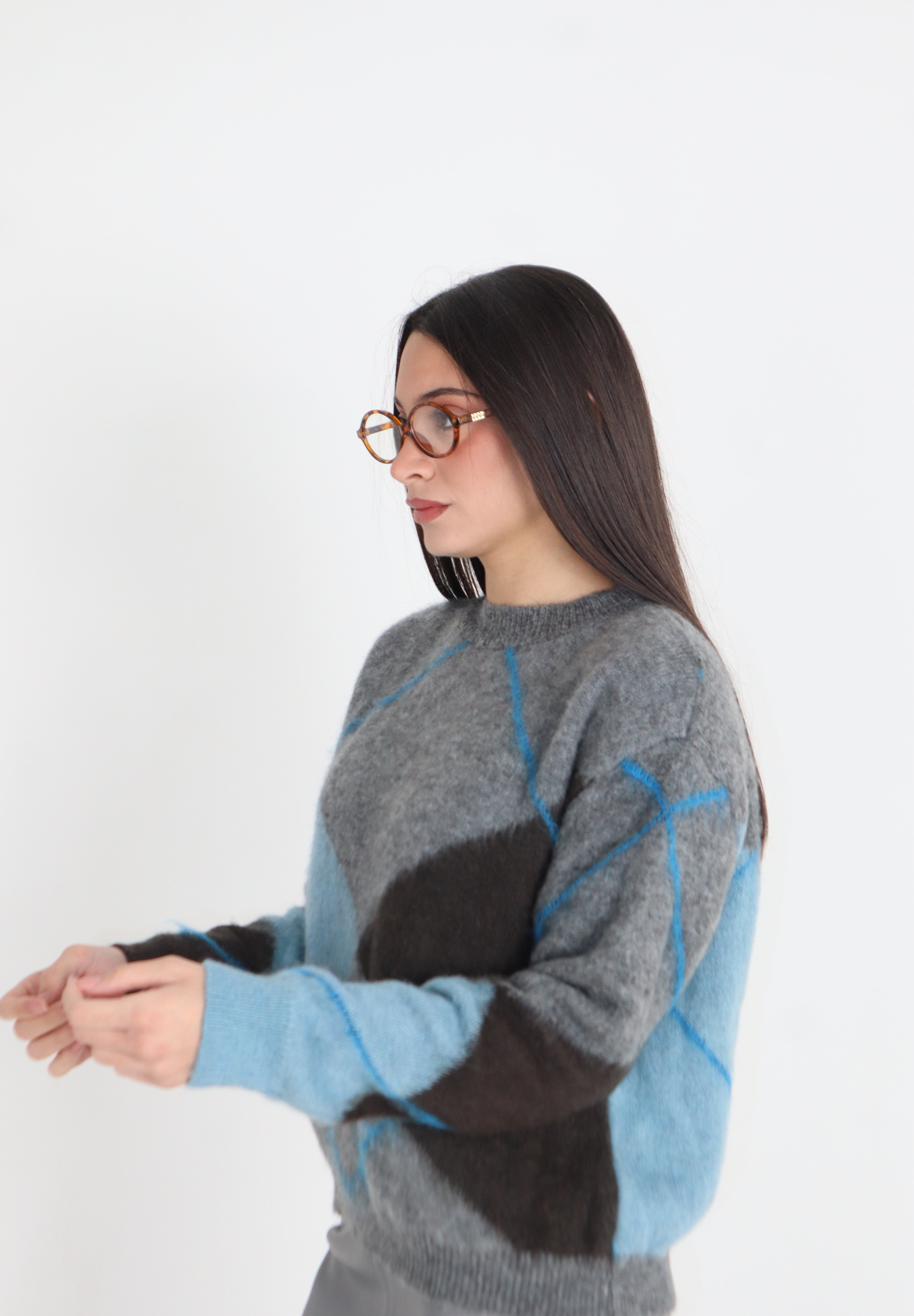 PULL ROMBI MOHAIR
