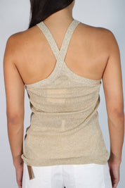 TOP INCROCIO LUREX