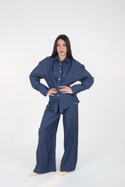 PANTALONI DENIM GESSATO