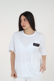 T-SHIRT TASCHINO BIANCA