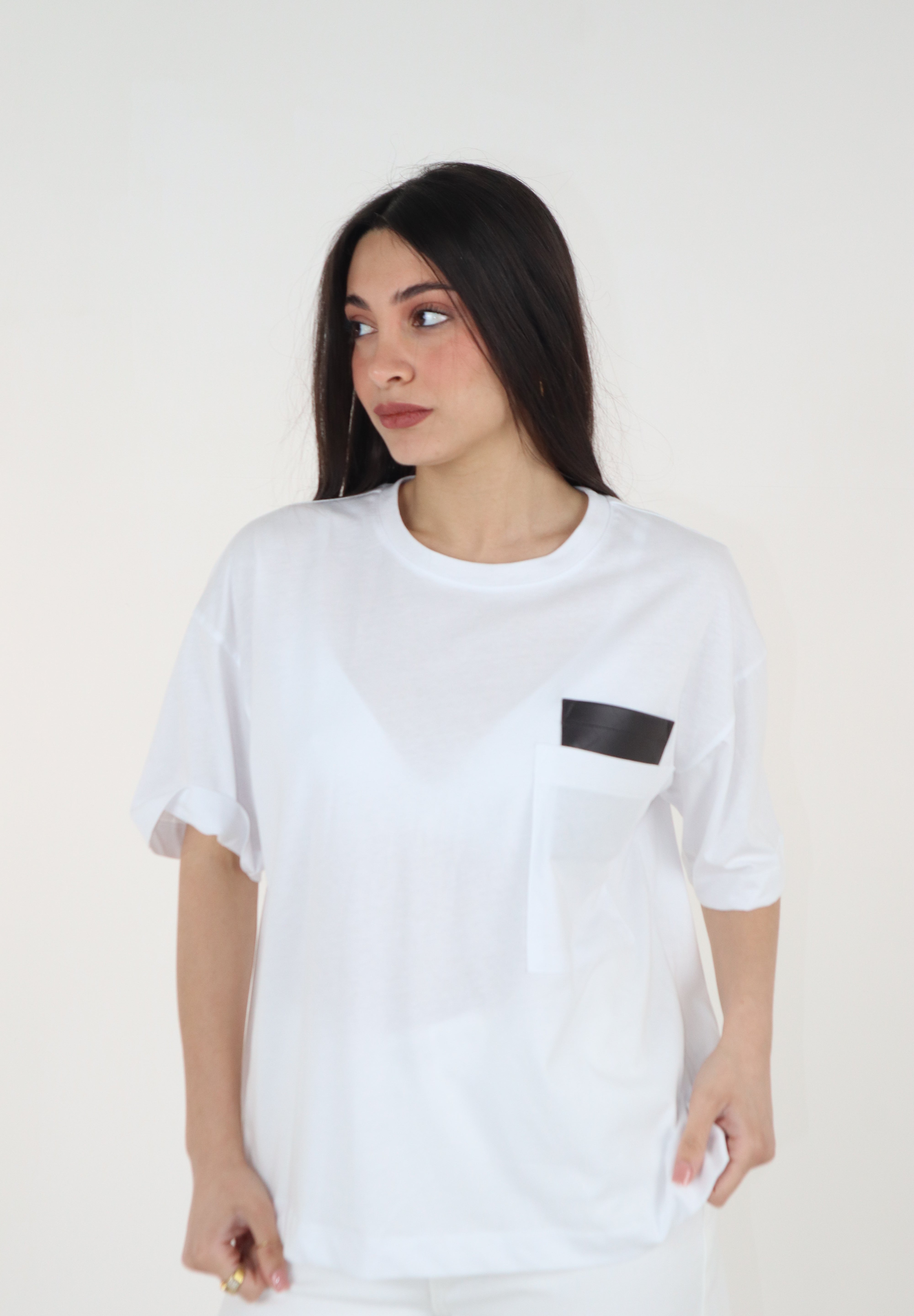 T-SHIRT TASCHINO BIANCA
