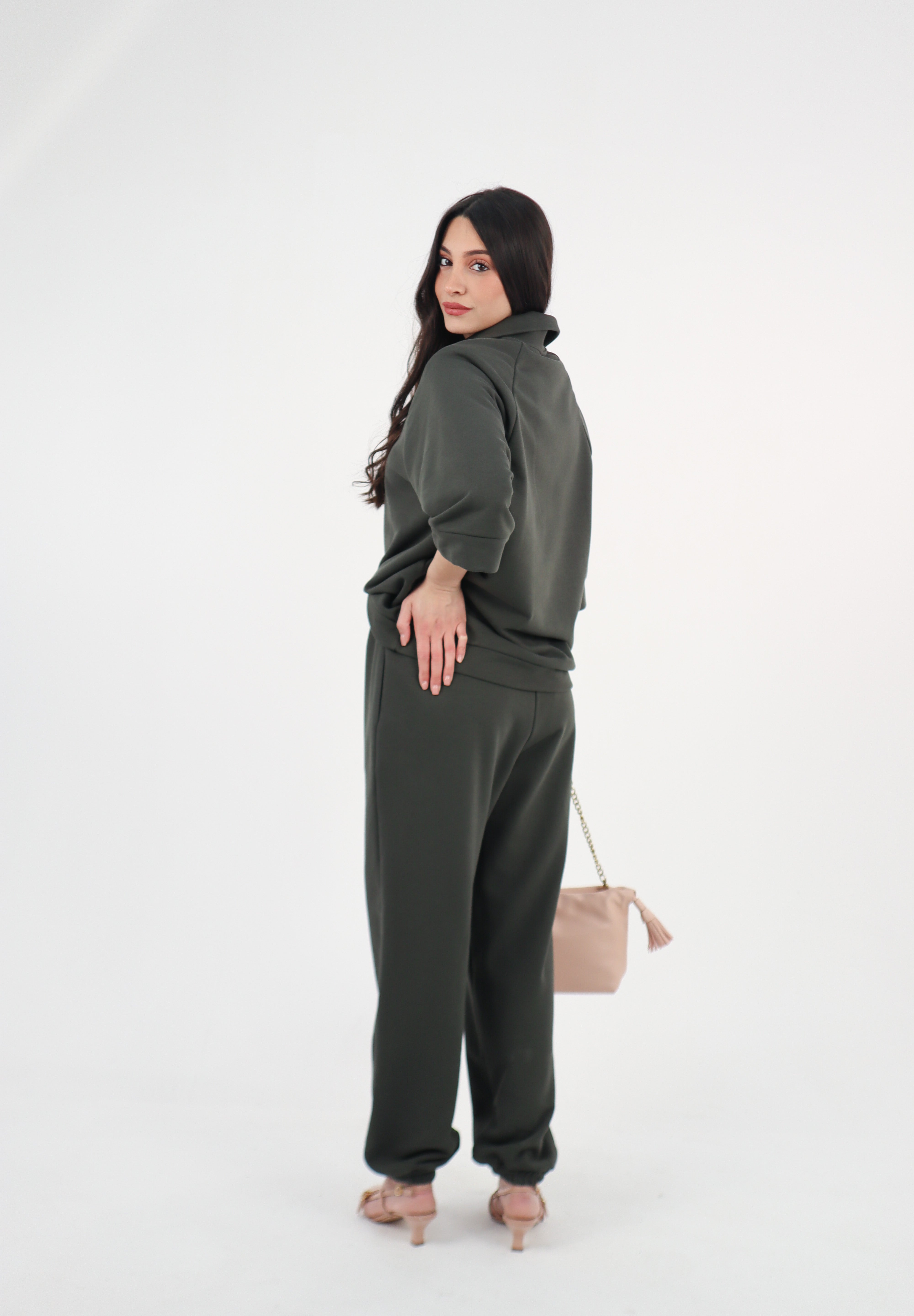 PANTALONI MIA CON ELASTICO VERDE