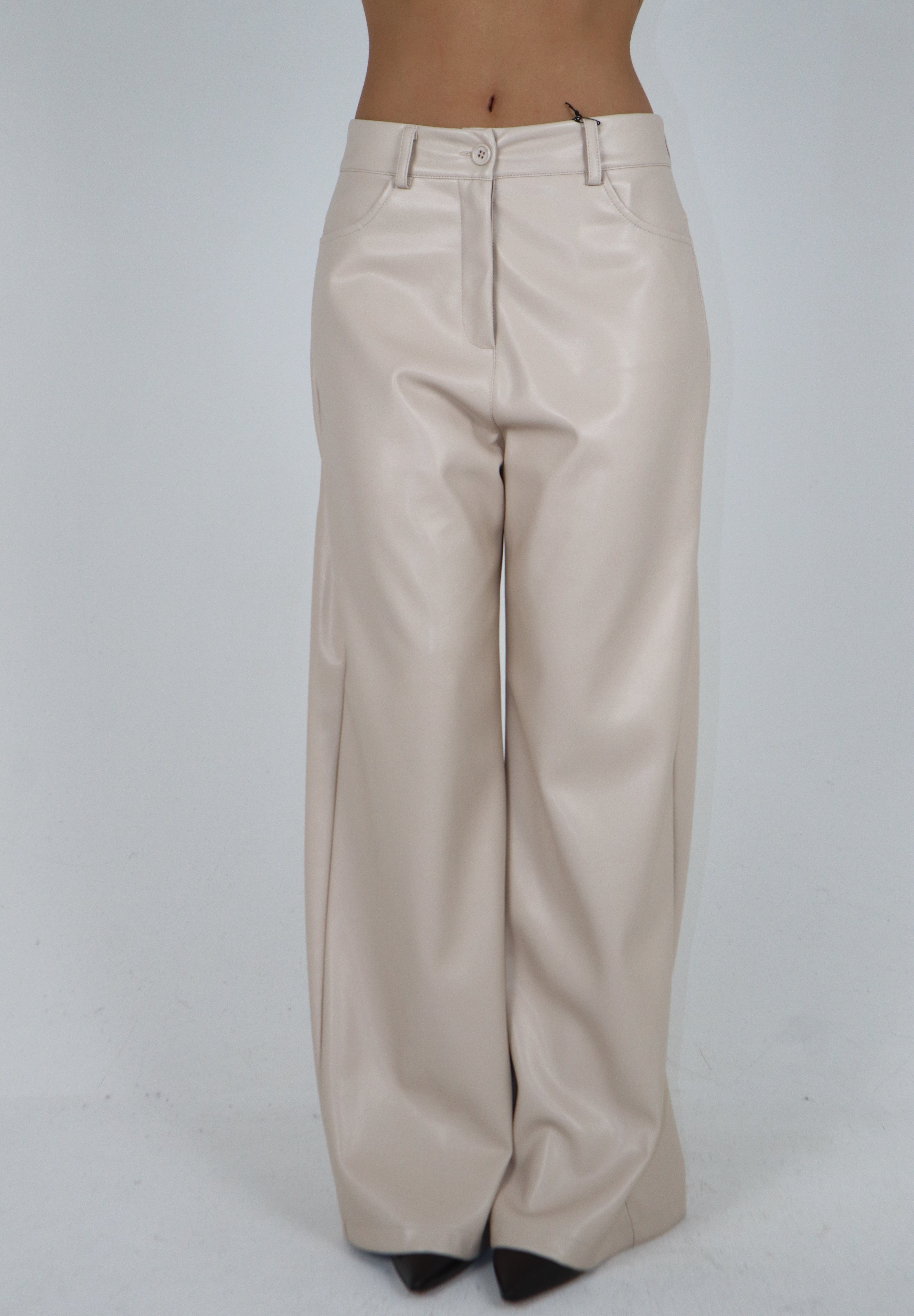 PANTALONE LEATHER BUTTER