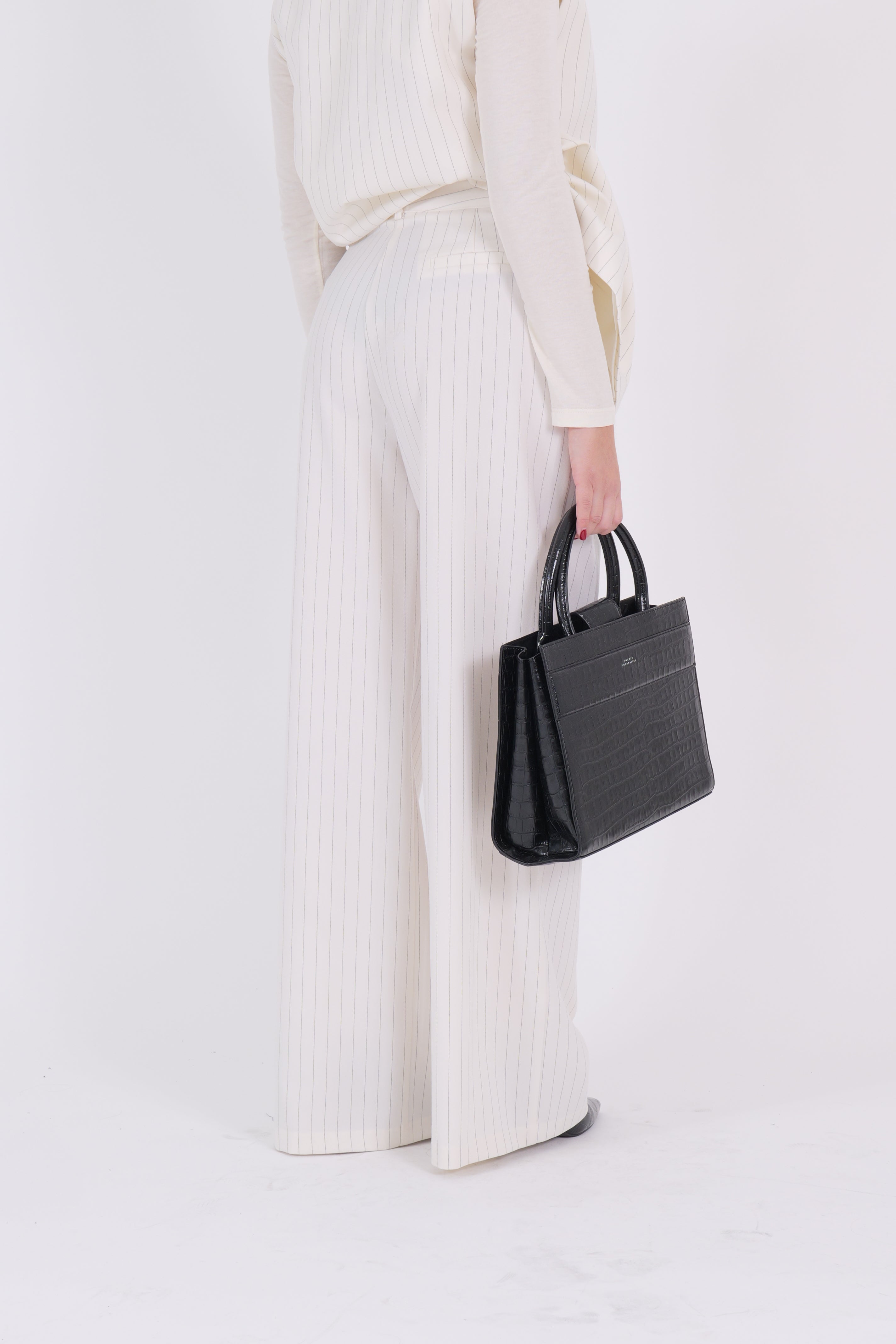 PANTALONE GESSATO DIXIE PANNA