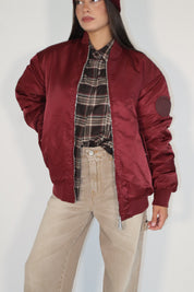 BOMBER BURGUNDY