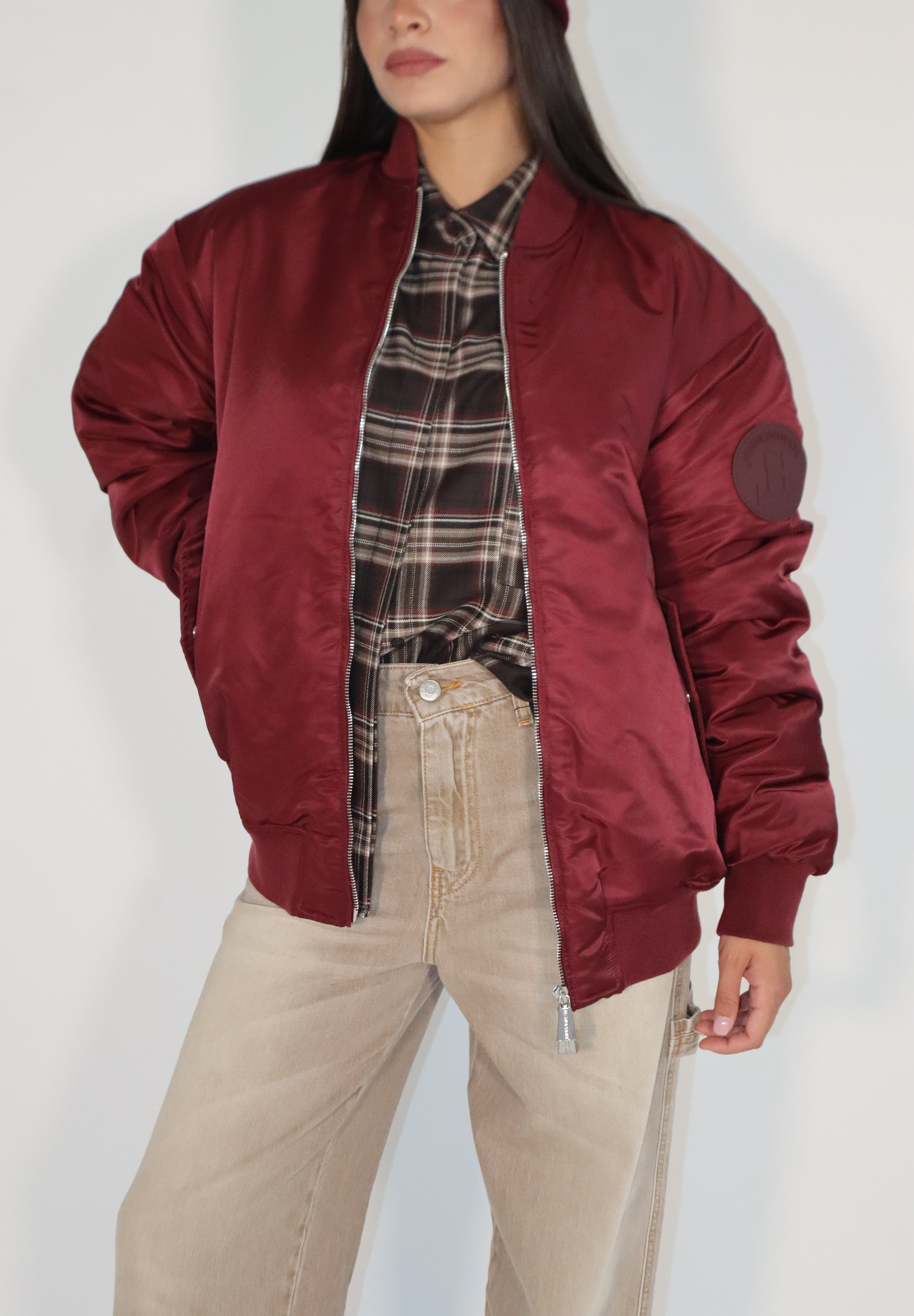 BOMBER BURGUNDY