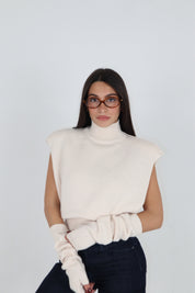 MAGLIONCINO CON MANICOTTI