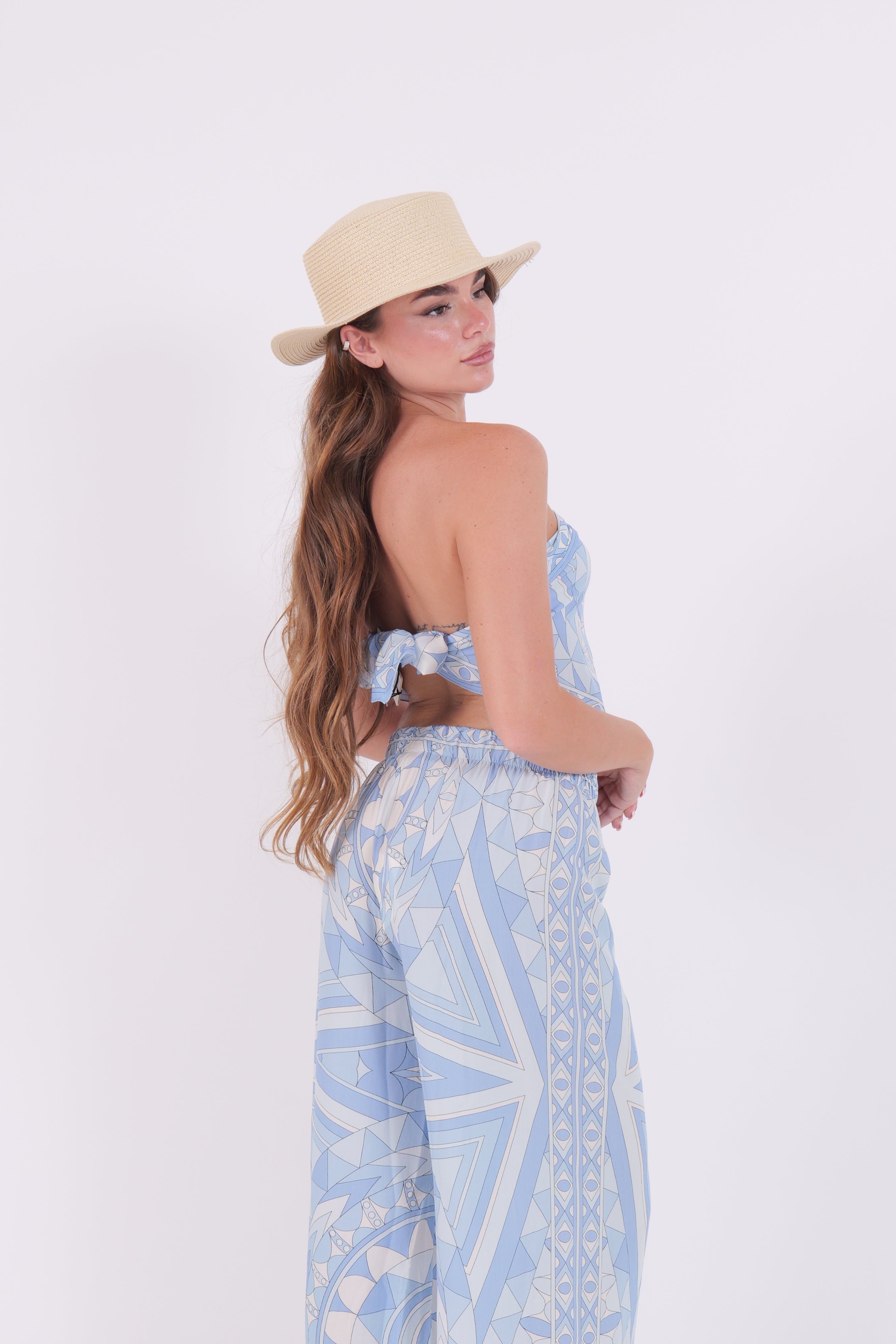 TOP FOULARD SKY