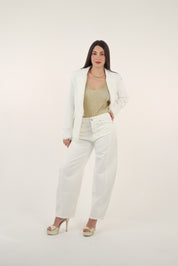 JEANS CHIARA MULTICOLOR BIANCO