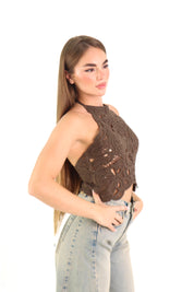 TOP CROCHET MORO