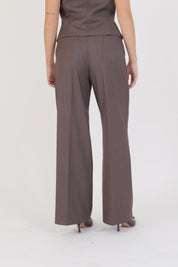 PANTALONE TORTORA GESSATO
