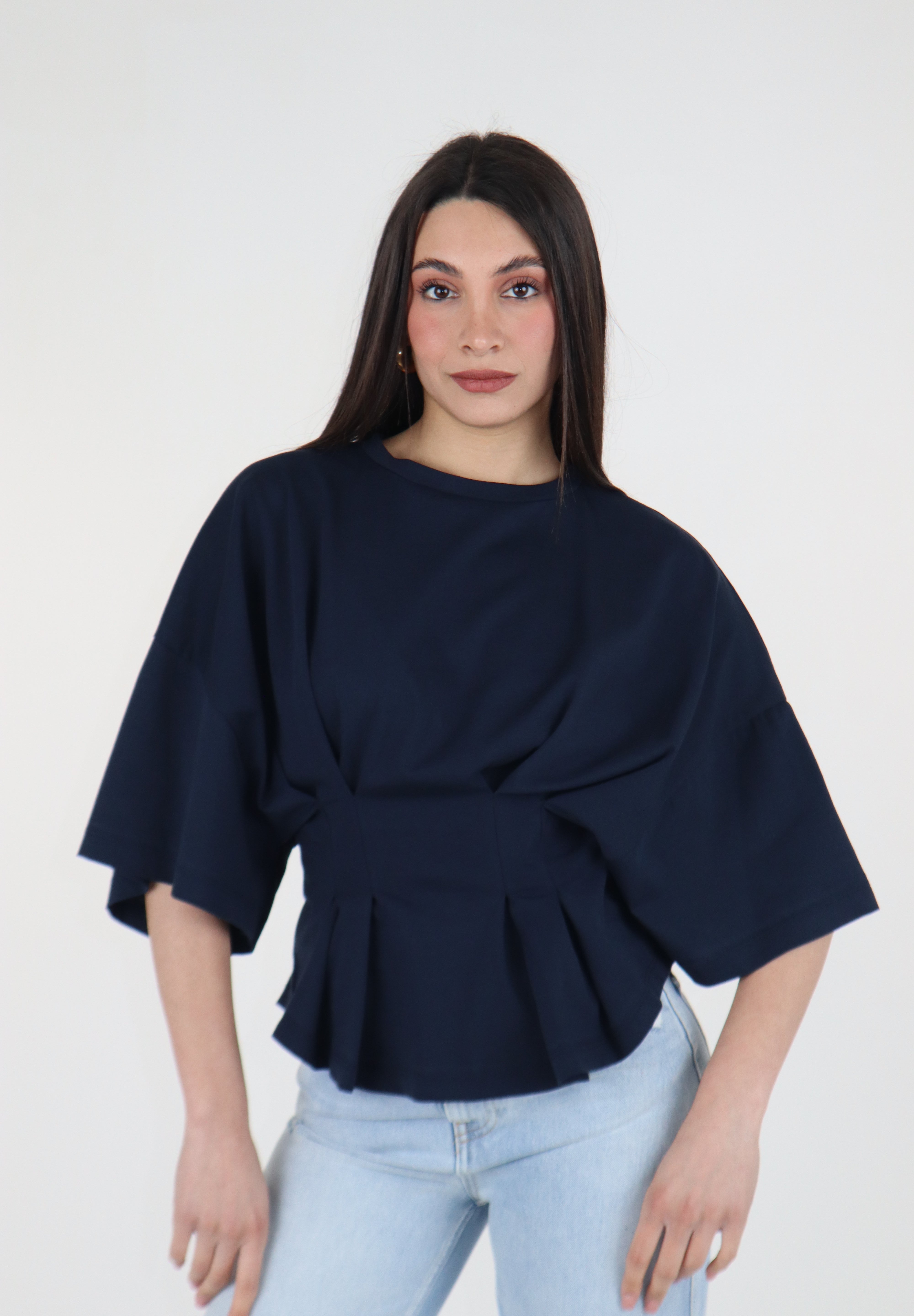 T-SHIRT BLU TENSIONE