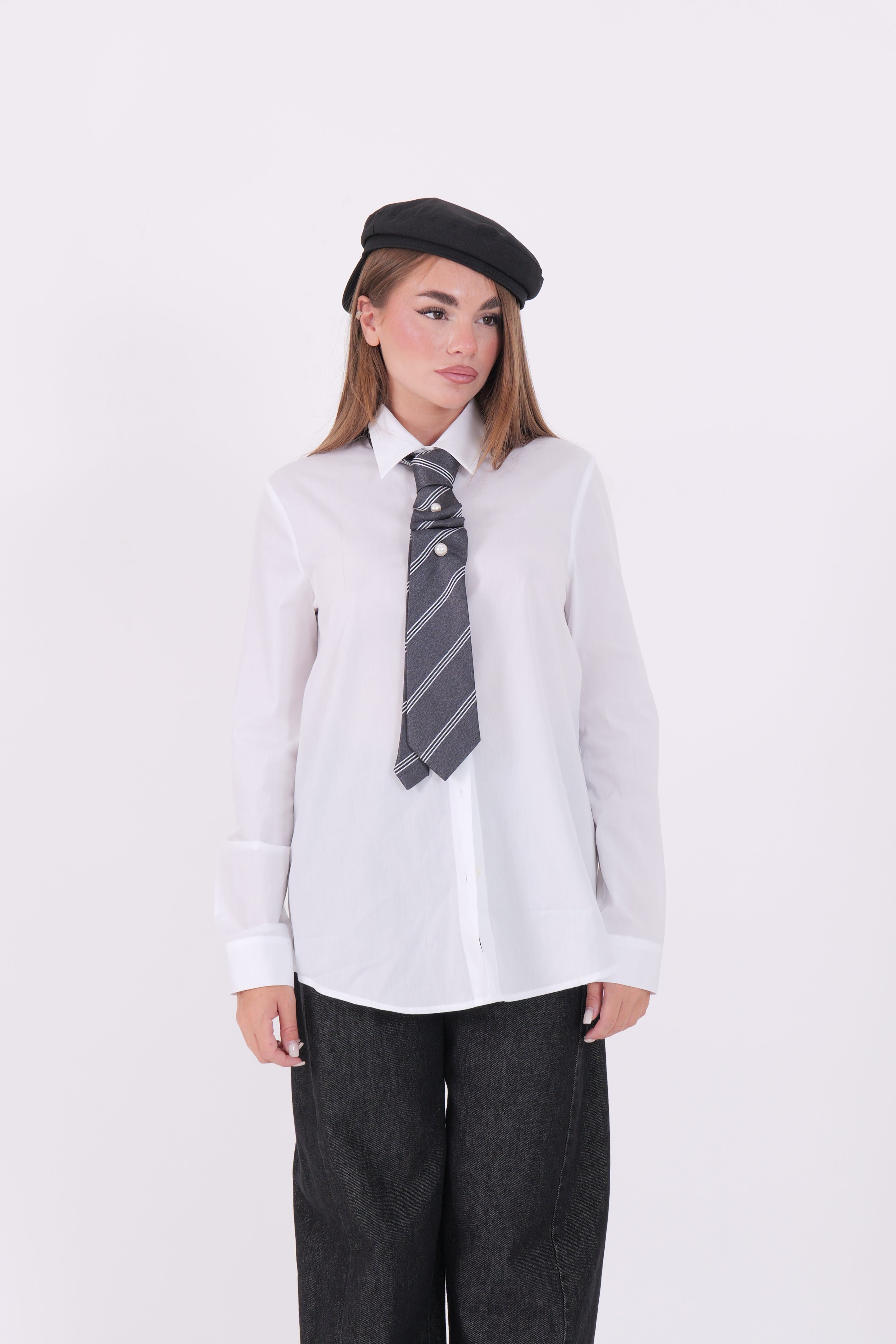 CAMICIA OXFORD BIANCA