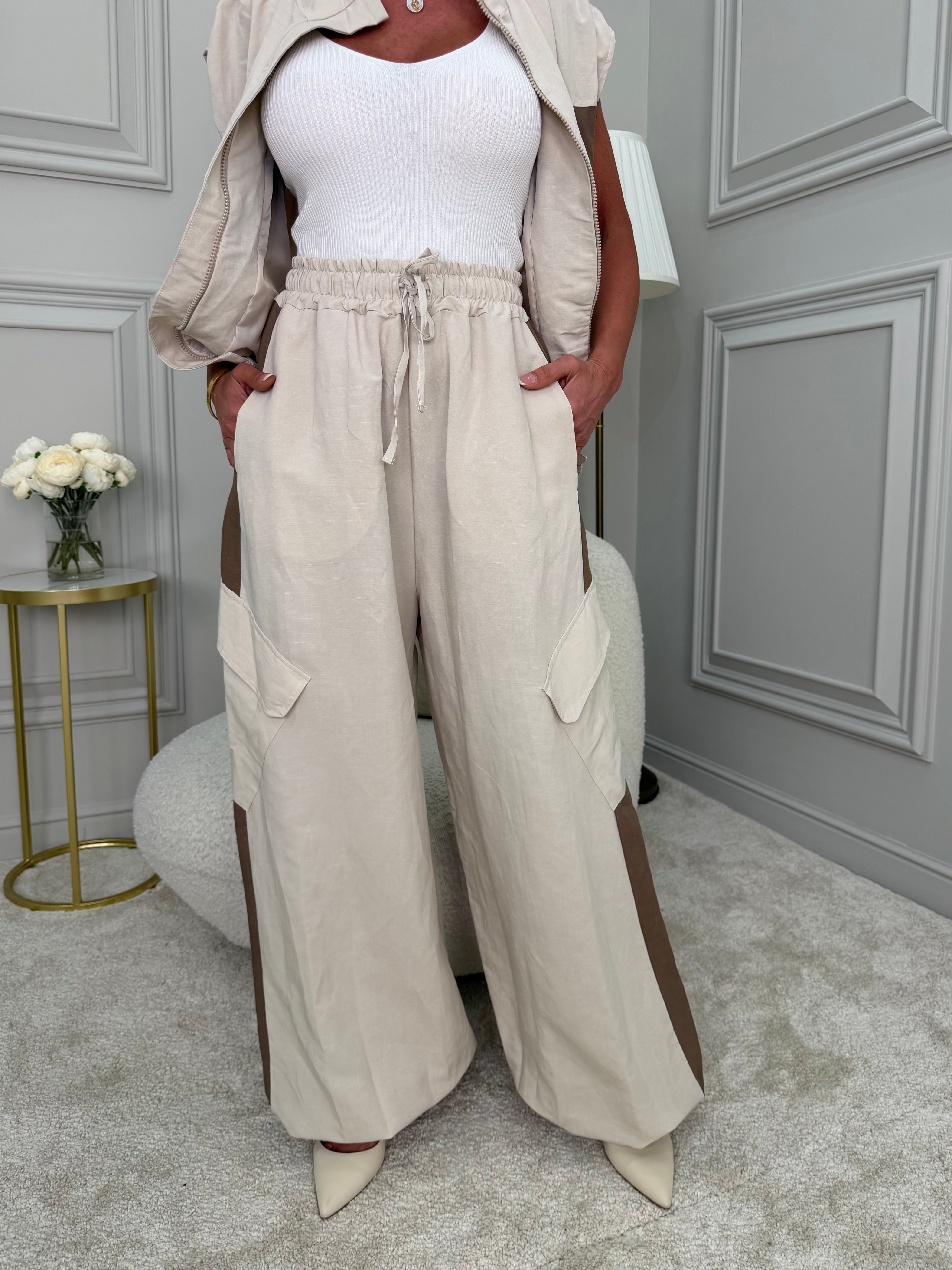 PANTALONE COLOR BLOCK