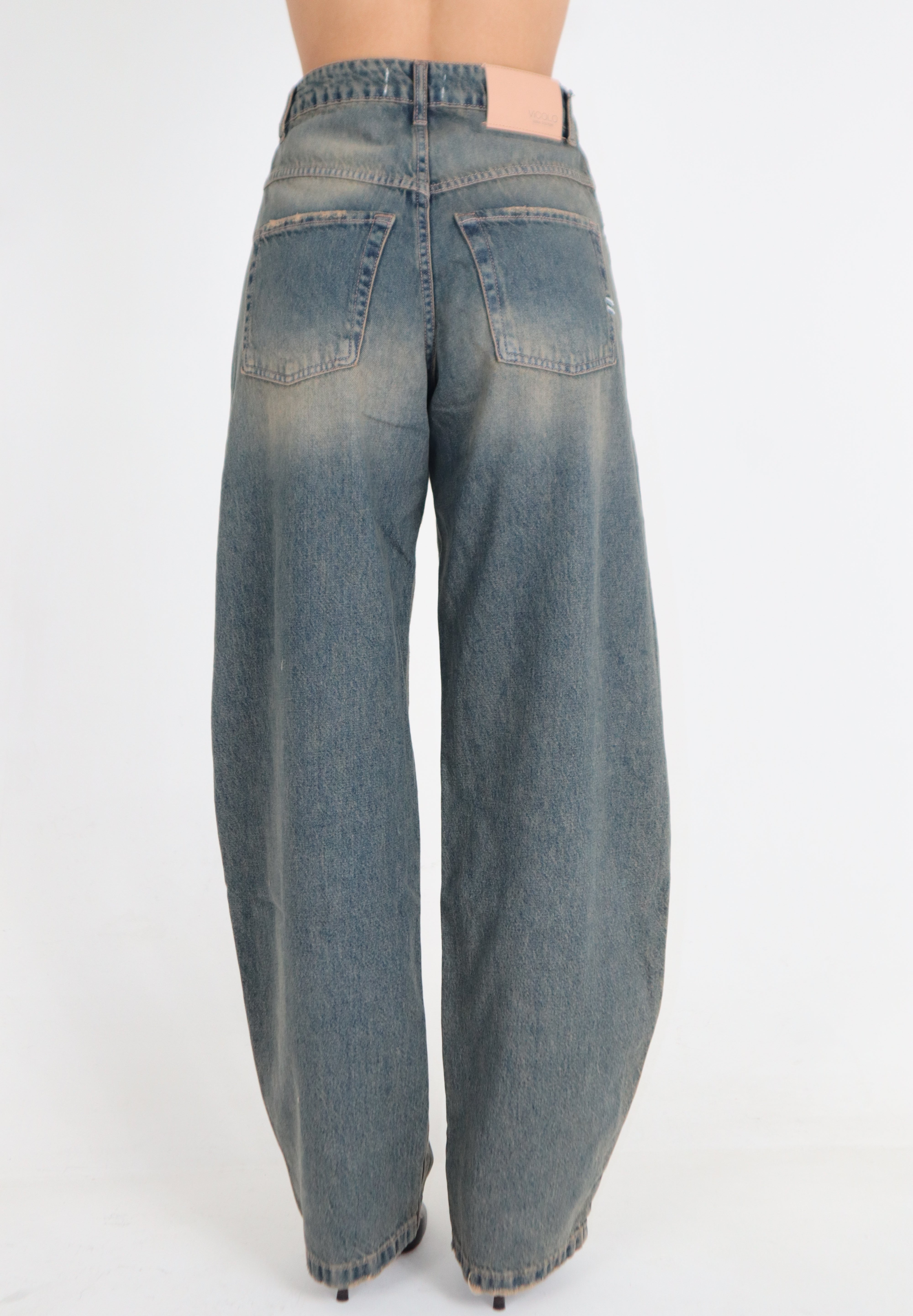JEANS MEG SABBIATO