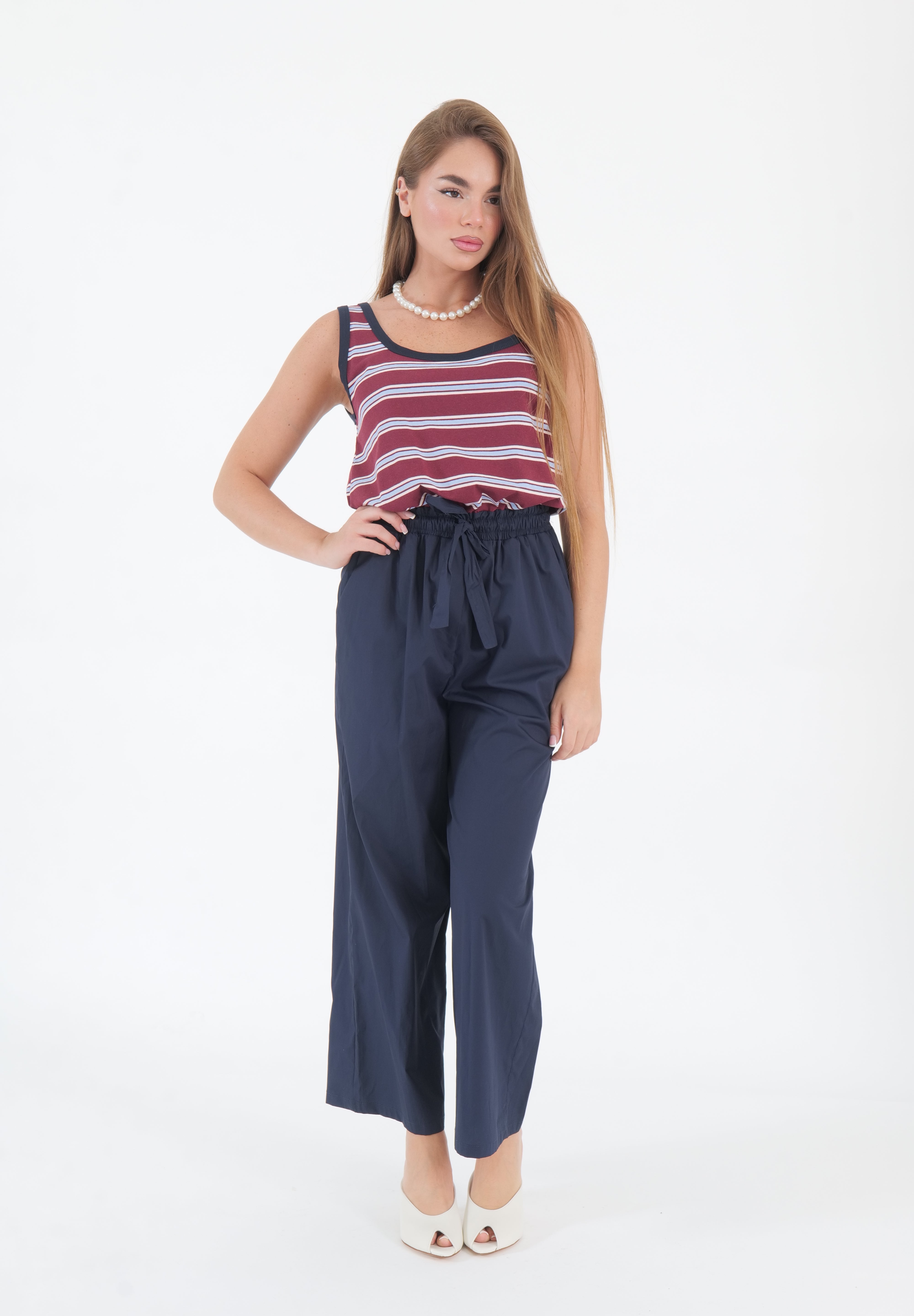 JUMPSUIT BORDEAUX BLU E CELESTE