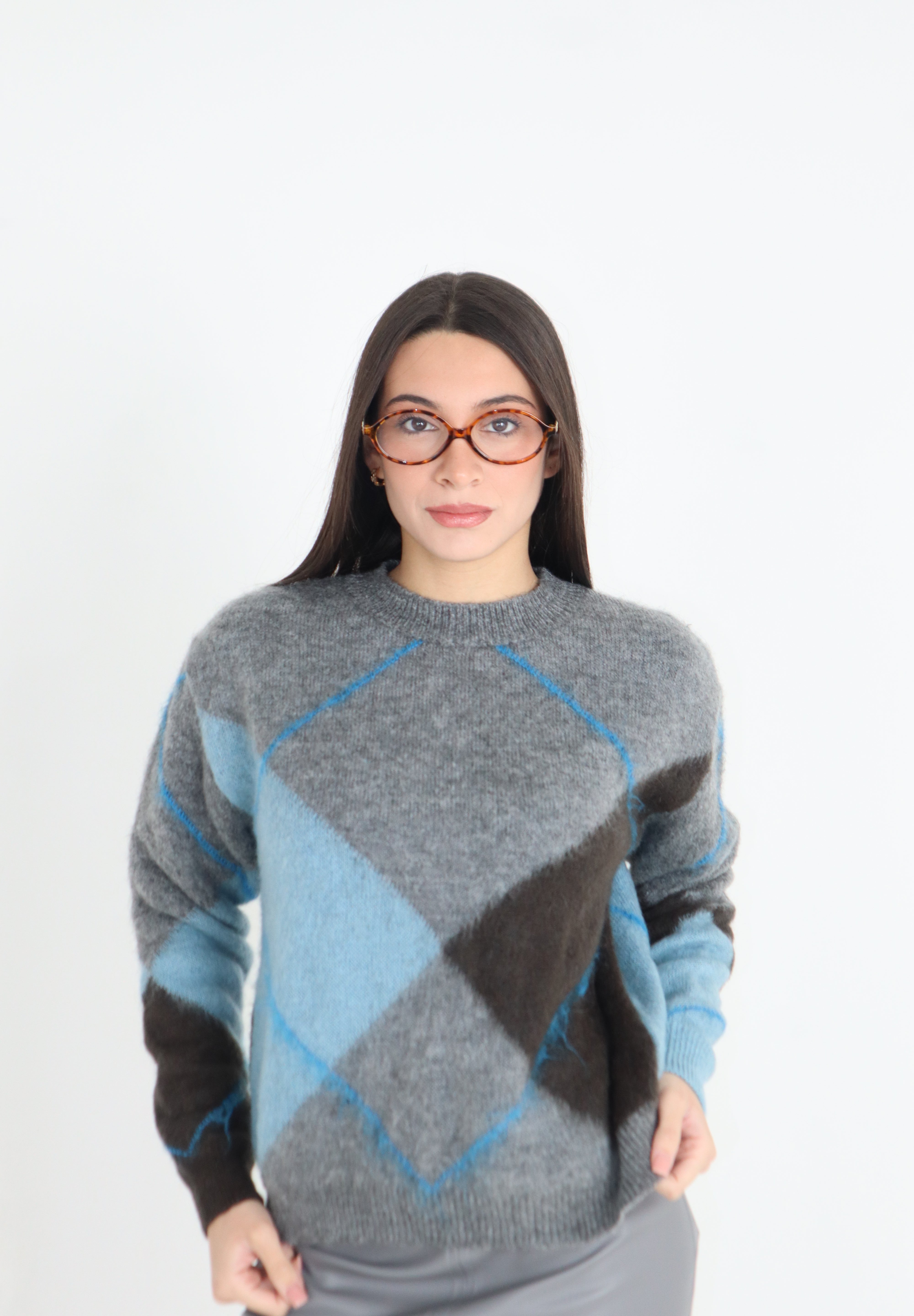 PULL ROMBI MOHAIR
