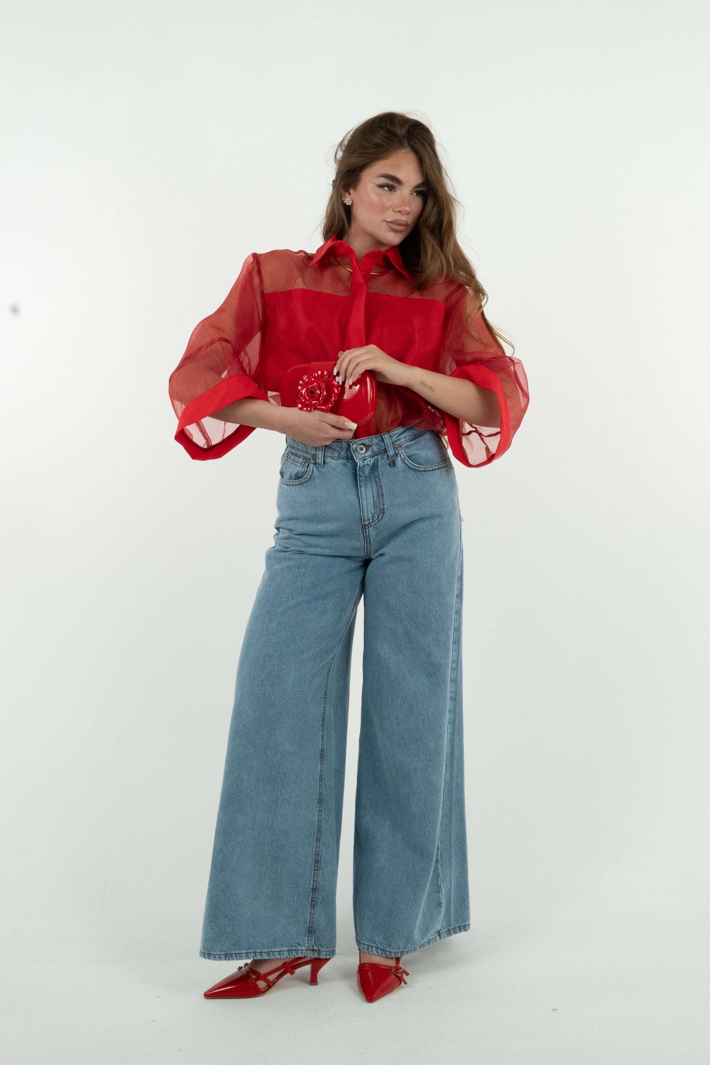 DENIM ROSE