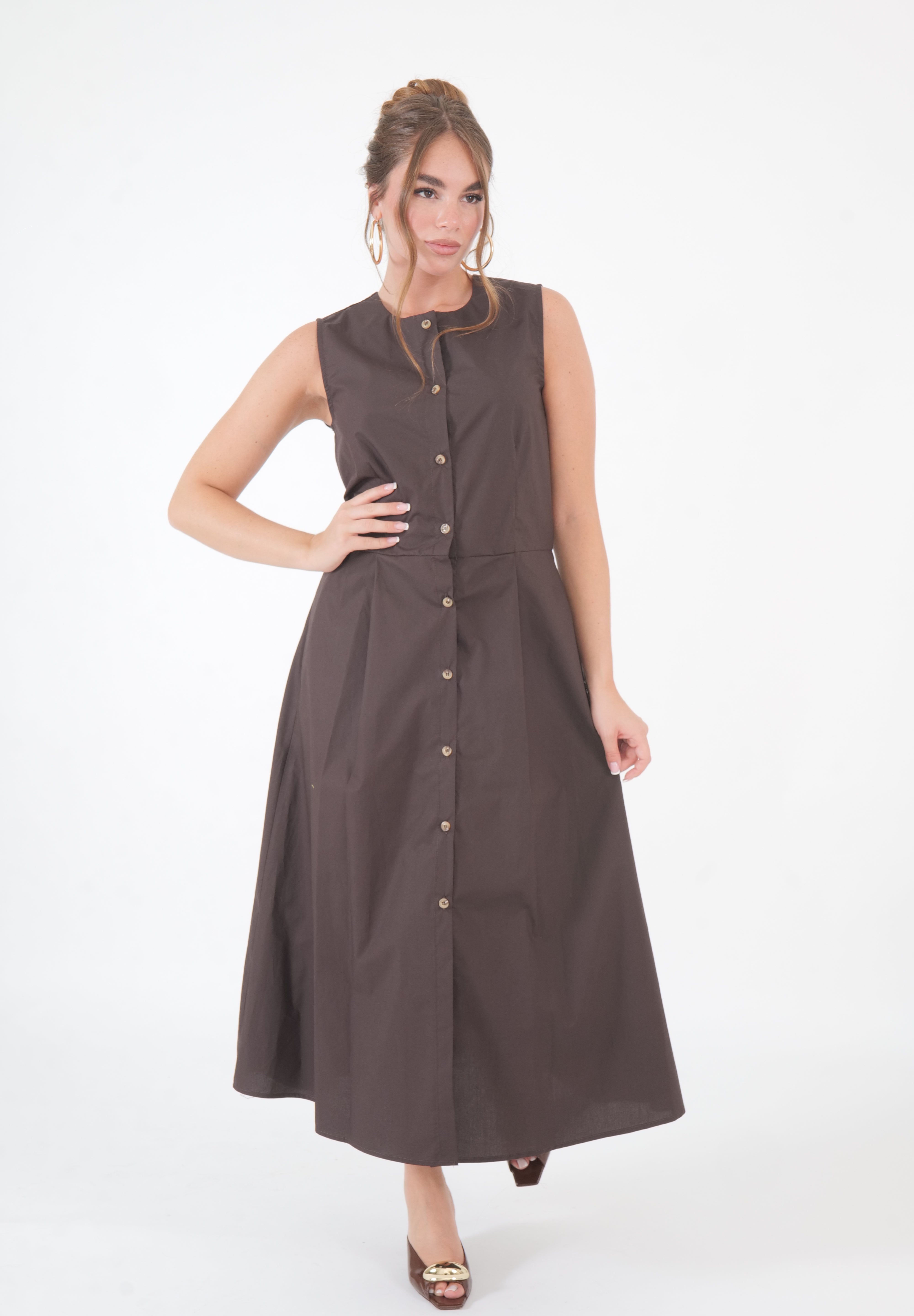 ABITO CAMICIA MORO