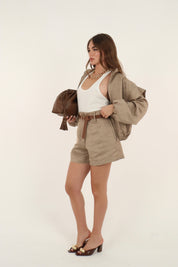 SHORT KHLOE KAKI