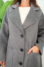 SHORT COAT WITH BELT