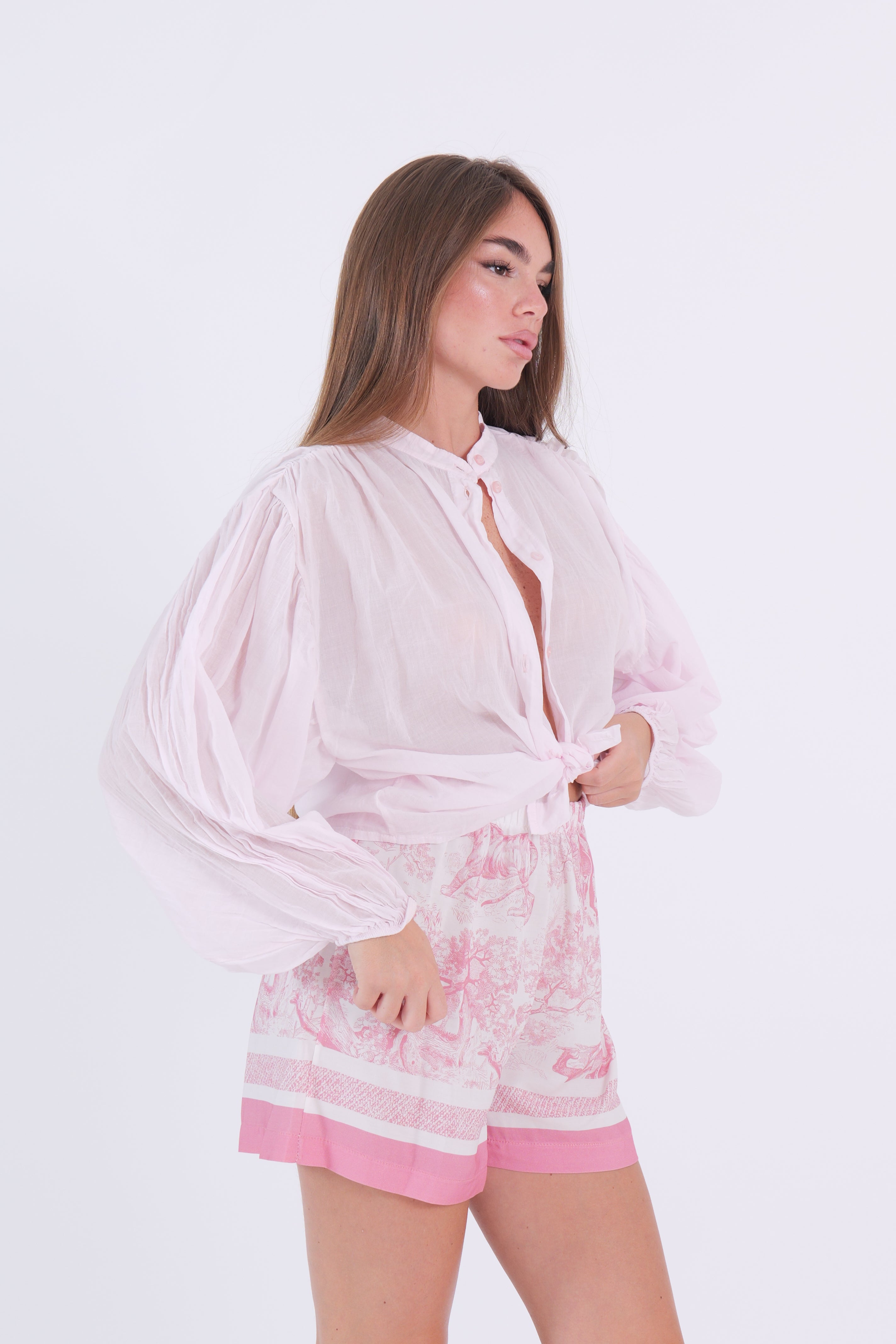 CAMICIA MUSSOLA ROSA