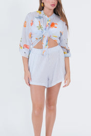 SHORTS FLAMINGO