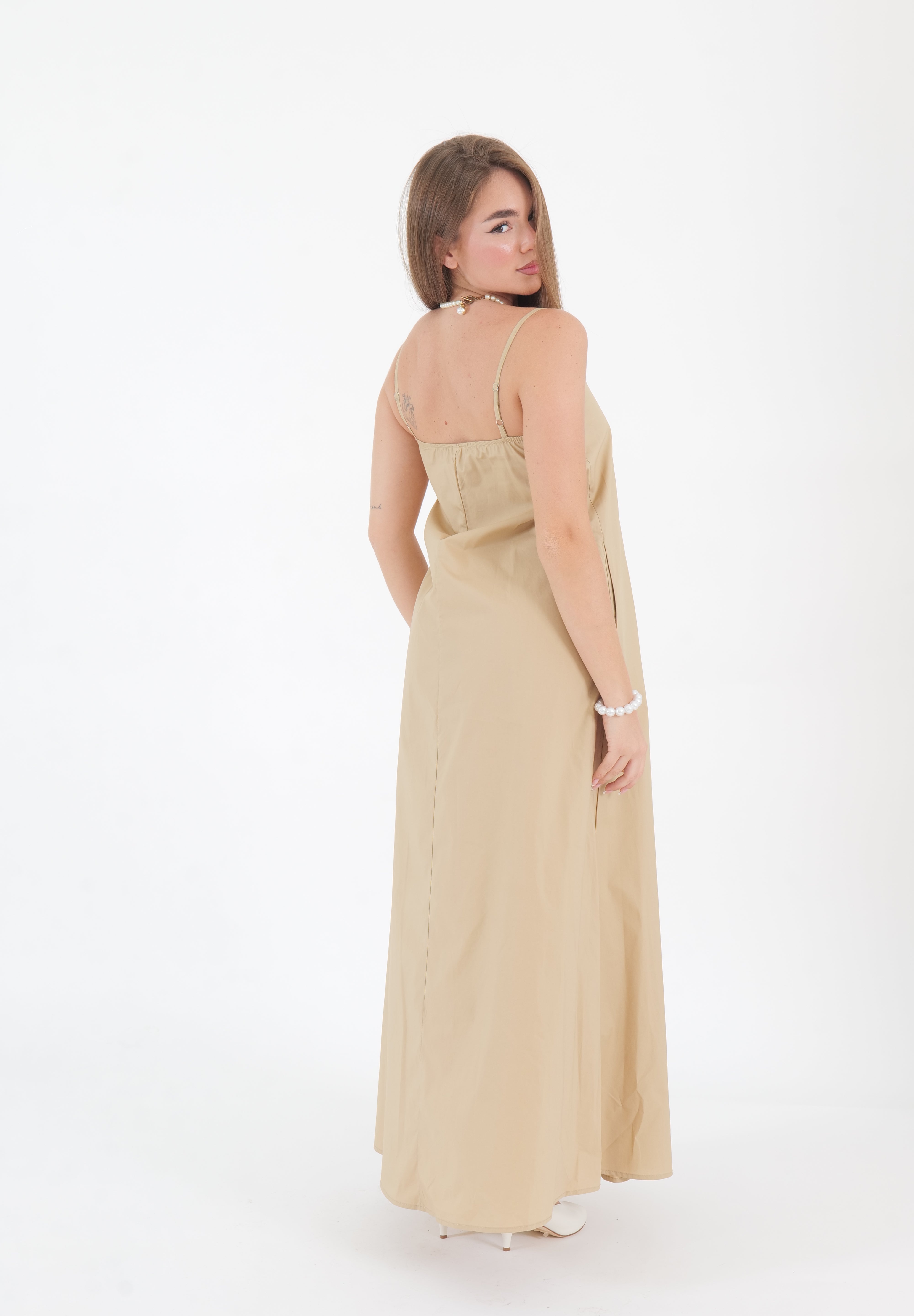 ABITO COTTON CAMEL