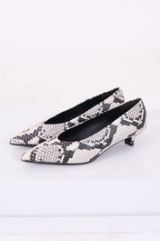 SLINGBACK PITONATA BINACO/NERO