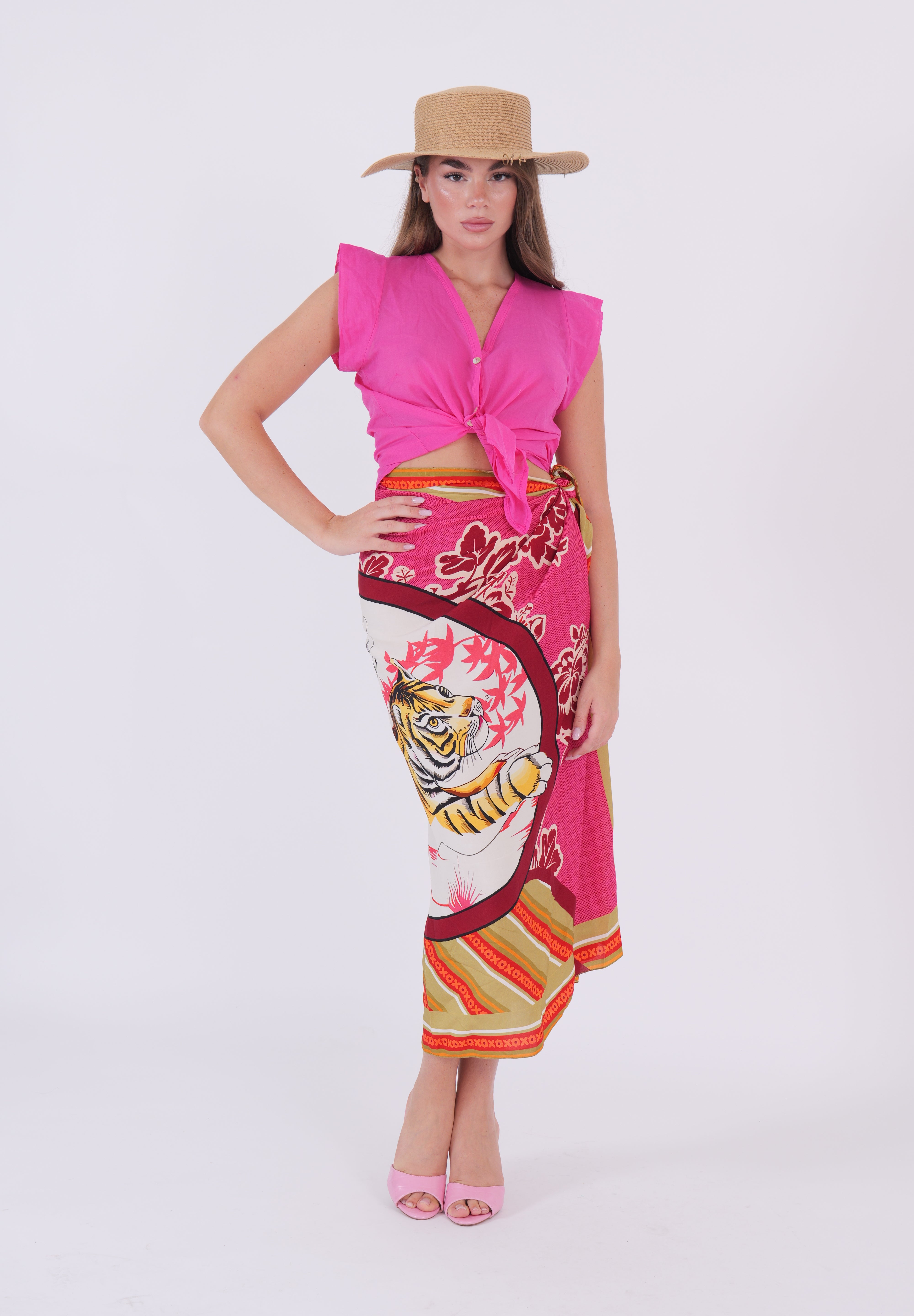 CAMICIA VOILE MAGENTA