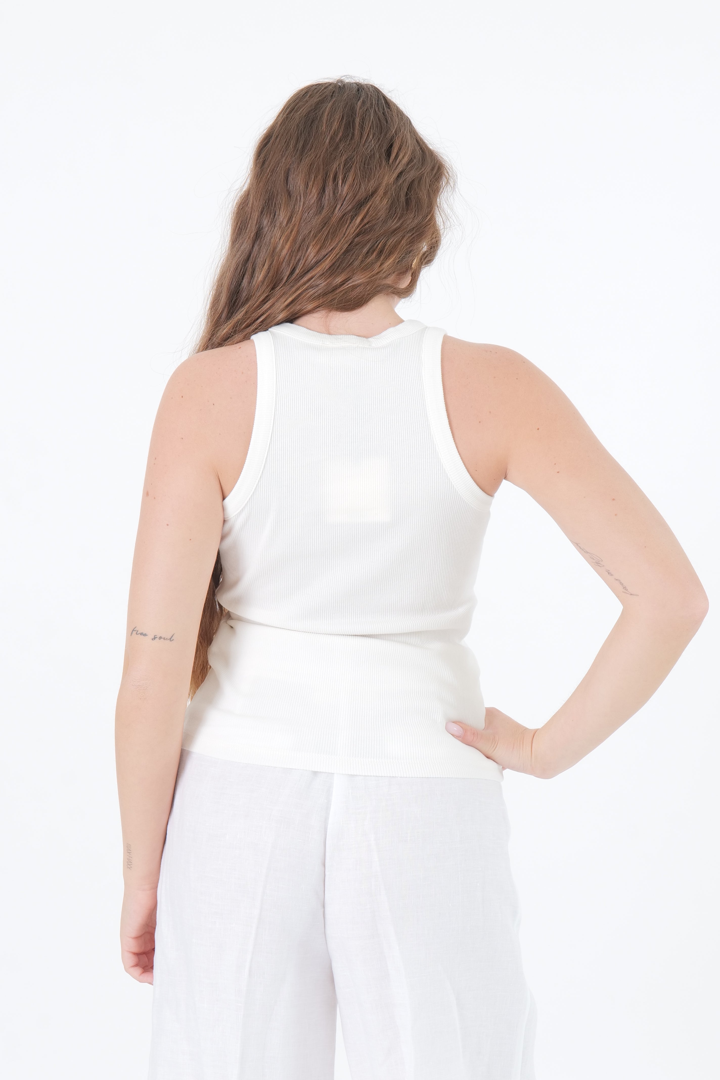 TOP COSTINE BIANCO