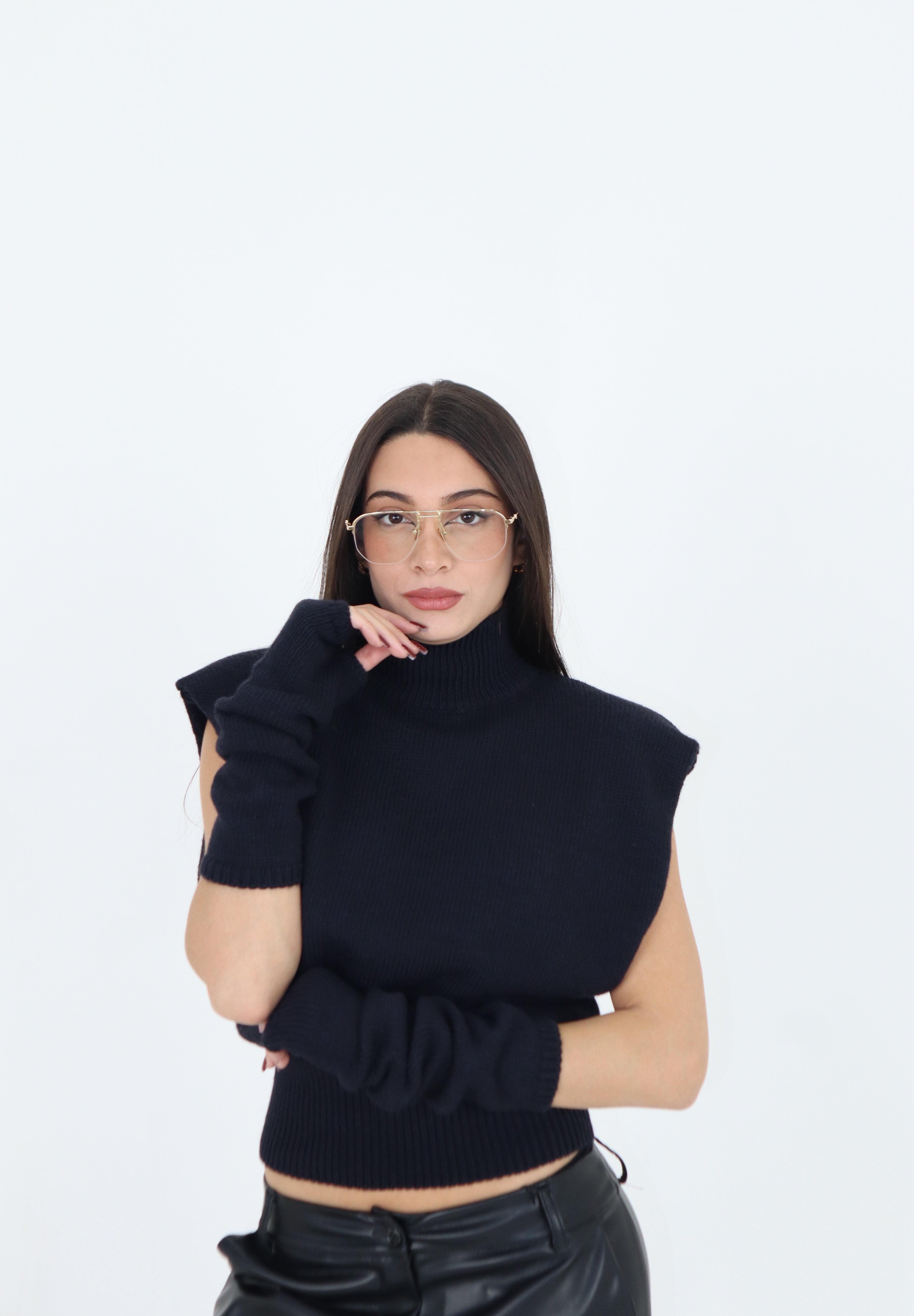 MAGLIONCINO CON MANICOTTI