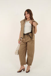 DENIM SAFARI TABACCO