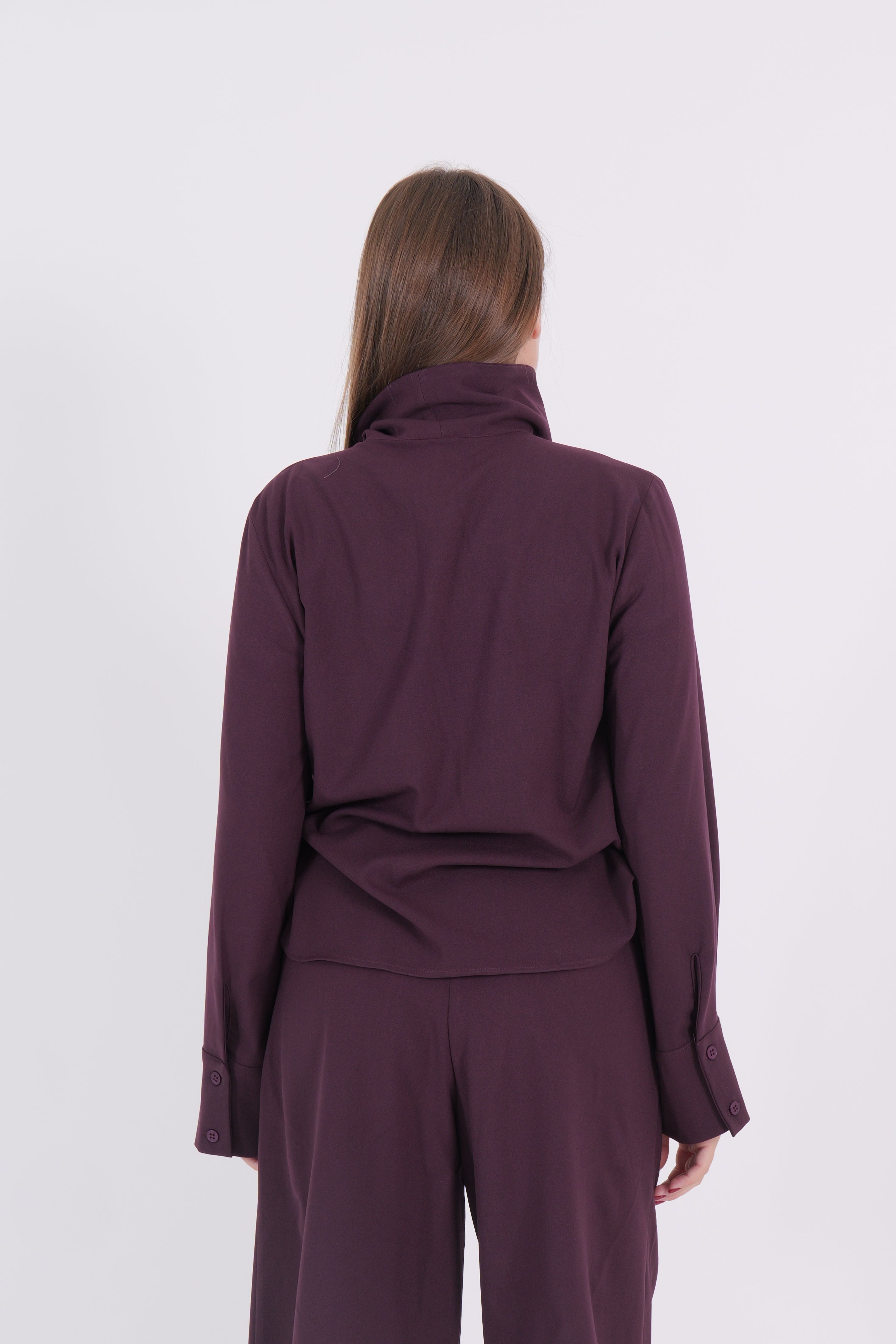 CAMICIA ALICE BORDEAUX