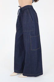 PANTALONE DENIM COULISSE