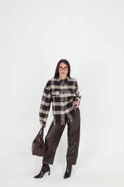 PANTALONE BALLON LEATHER