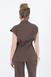 GILET AMALFI MORO
