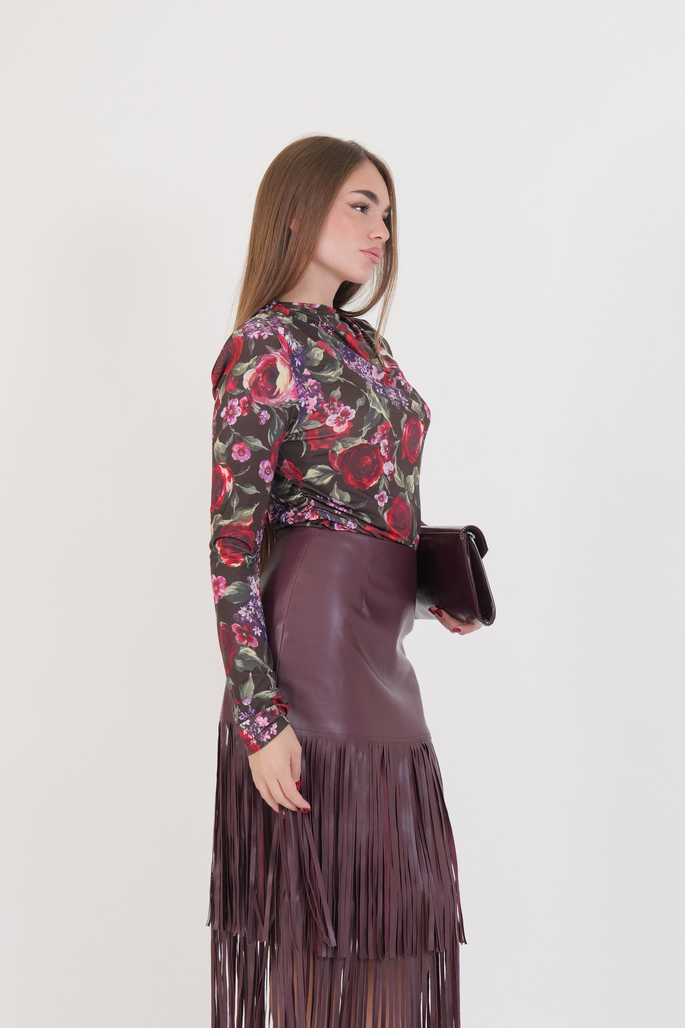 MAGLIA STAMPA FLOREALE
