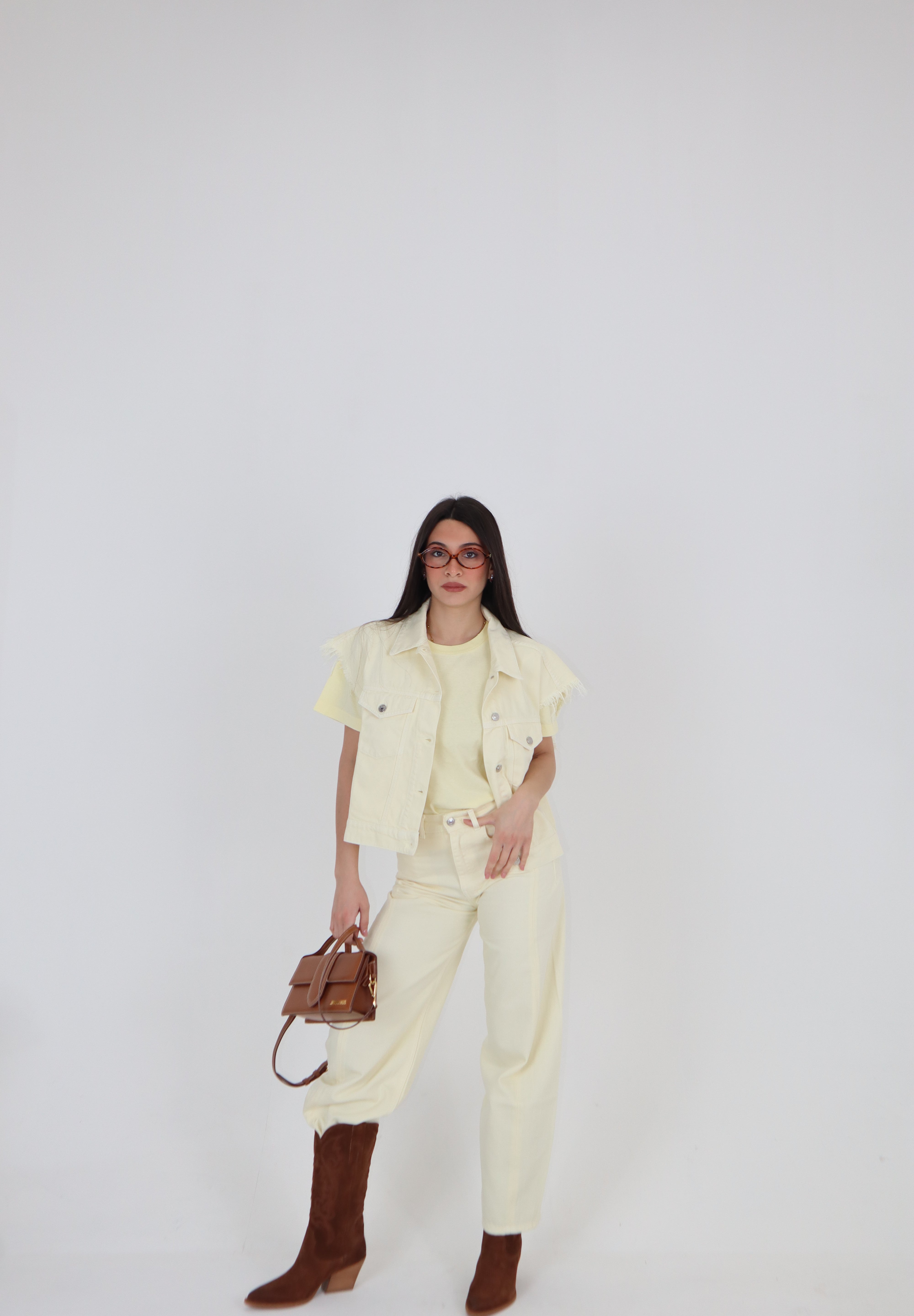 JEANS CHIARA MULTICOLOR GIALLO
