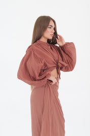 CAMICIA CIOCCOLATO