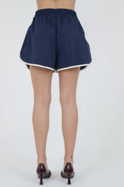 SHORT NYLON BLU