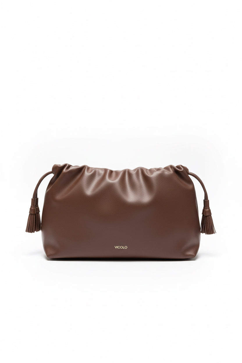TASSEL BAG MOKA