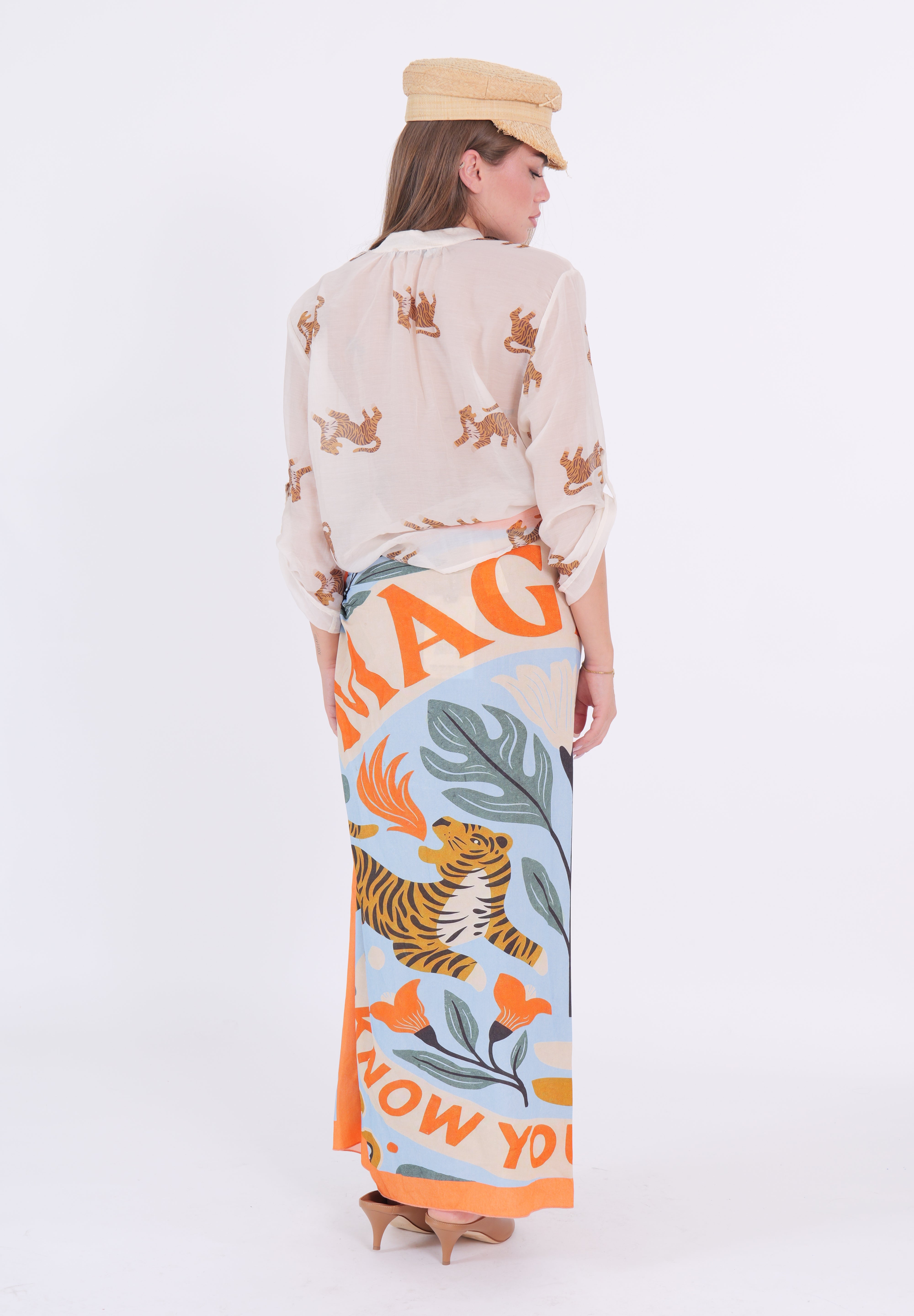 CAMICIA MUSSOLA TIGRE