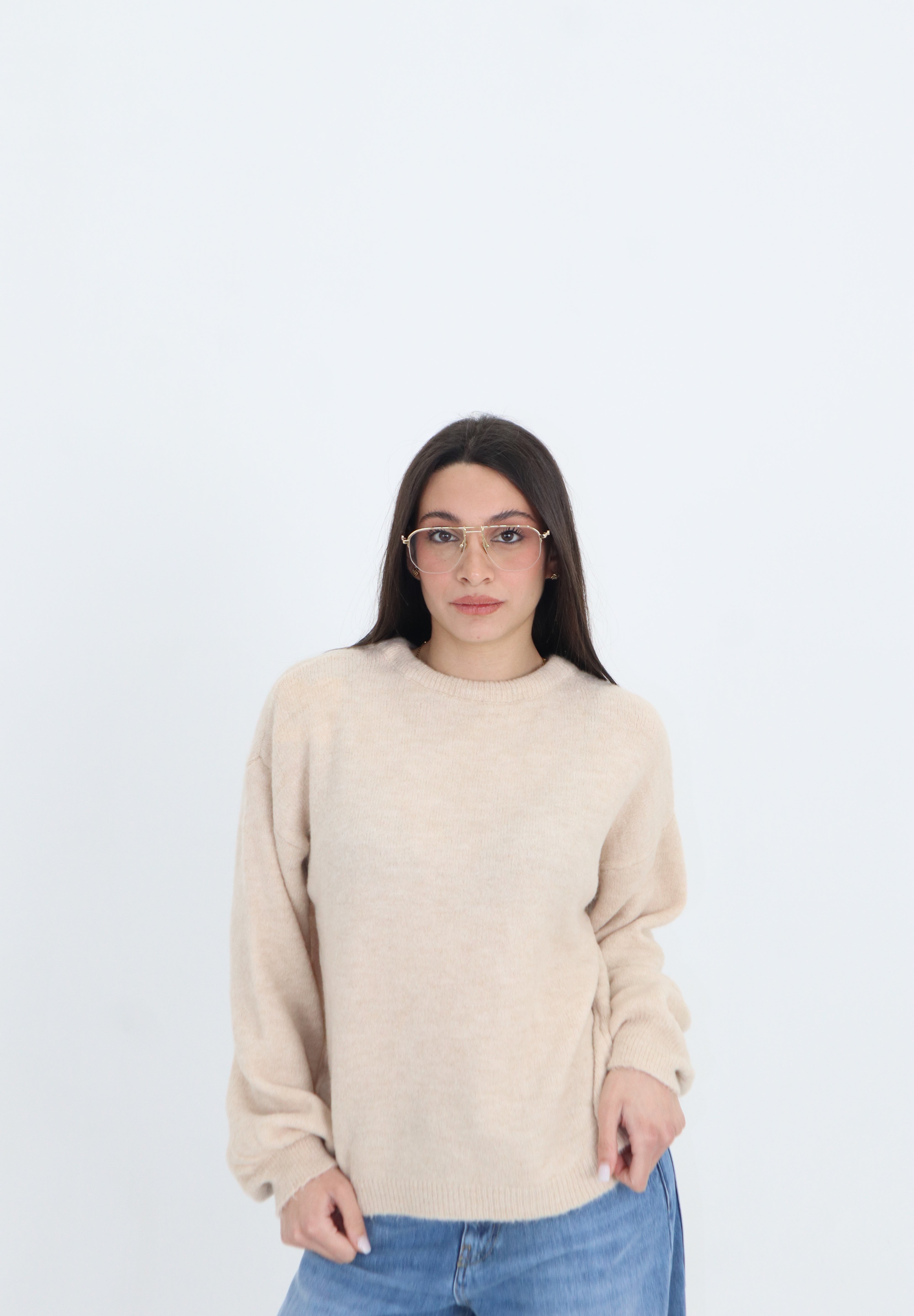 MAGLIONE FIOCCO