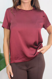 T-SHIRT SATIN